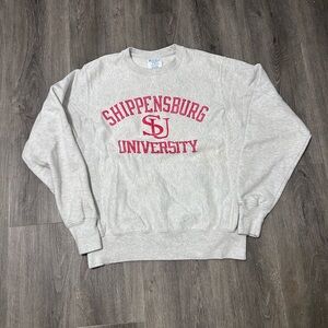 Champion Reverse Weave Shippensburg University crewneck sweatshirt Men’s Small